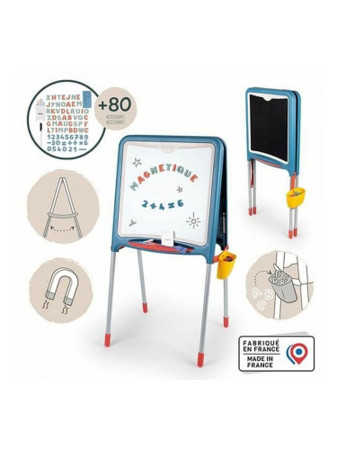 Бяла дъска Smoby Сгъваем 80 Части 105 x 49 x 52 cm