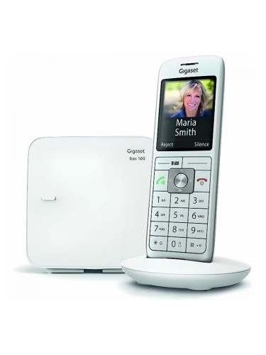 Безжичен телефон Gigaset CL660 Бял