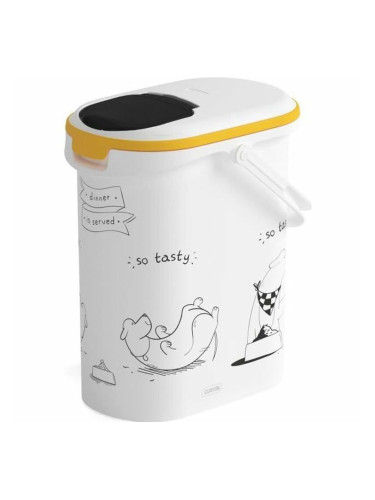 Кутия за храна за домашни любимци Curver 794092 Бял Пластмаса 4 кг 10 L