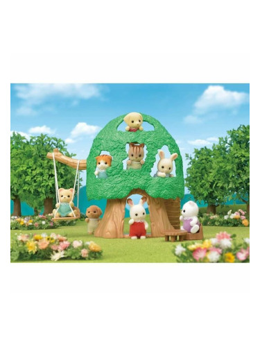 Фигурки на Герои Sylvanian Families The Hut and Baby Ecureuil Roux