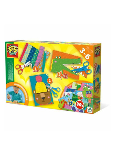 Занаятчийска игра SES Creative I Learn to Cut Step
