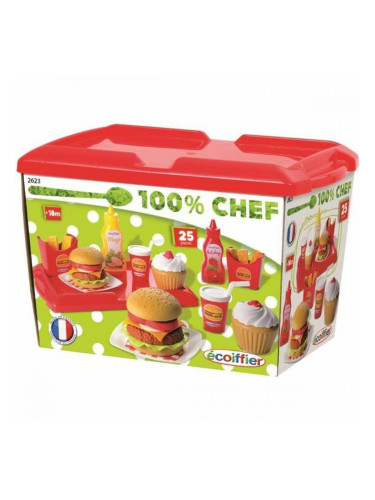Аксесоари Ecoiffier Hamburger Set