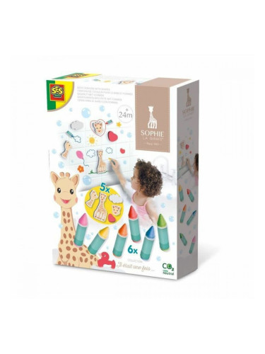 Цветни моливи SES Creative Sophie La Girafe Баня и душ