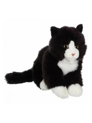Плюш Gipsy Котка Черен/Бял