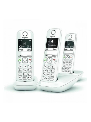 Стационарен телефон Gigaset AS690 Trio Бял