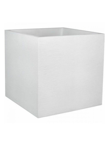 Саксия EDA Бял Пластмаса 49,5 x 49,5 x 49,5 cm
