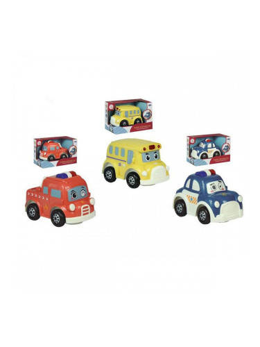 Кола Пожарникарски Камион Автобус Със звук Полицейска Кола 22 x 11 x 14 cm (22 x 11 x 14 cm)