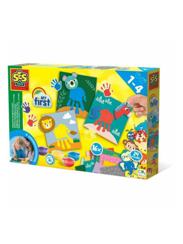 Живопис с Пръсти SES Creative My first Многоцветен