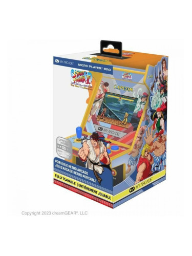 Преносима Конзола за Игра My Arcade Micro Player PRO - Super Street Fighter II Retro Games
