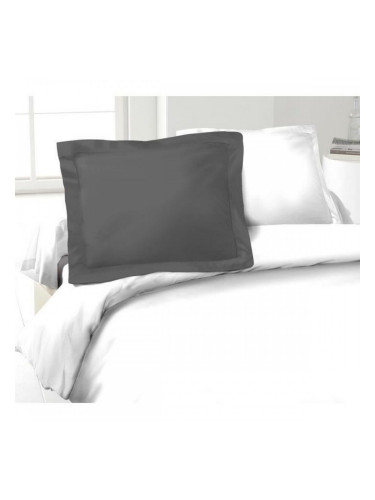 Калъфка за възглавница Lovely Home Тъмно сив 100% памук 2 Части (50 x 70 cm)