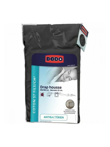 Чаршаф с ластик DODO Антрацит 90 x 190