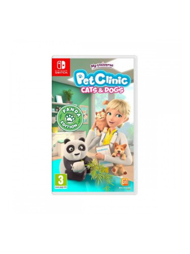 Видео игра за Switch Microids My Universe: PetClinic Cats & Dogs - Panda Edition