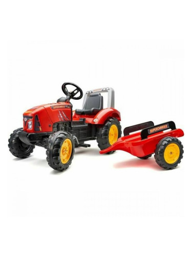 Трактор с Педали Falk Supercharger 2020AB Червен