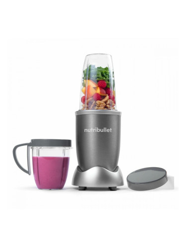 Блендер с чаша Nutribullet 600 W Неръждаема стомана Сив