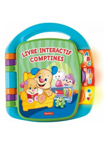 Бебешка играчка Fisher Price Interactive Book Nursery Rhymes Puppy (FR) Пластмаса