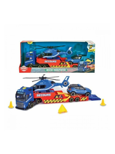 Камион Dickie Toys Rescue Transporter