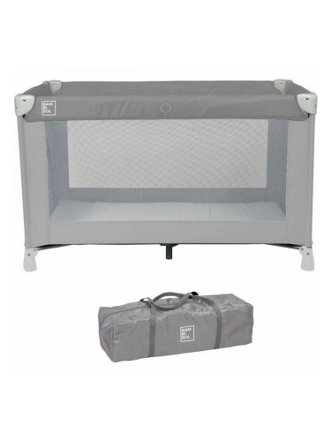 Легло за Бебе за Пътуване Bambisol Сив