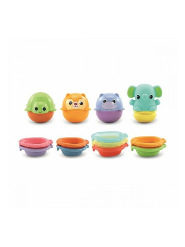 Образователна игра Vtech Baby Cofret de Bain empilo rigo l´eu (FR)