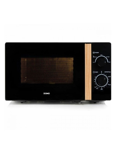 микровълновата фурна DOMO Черен 700 W 20 L