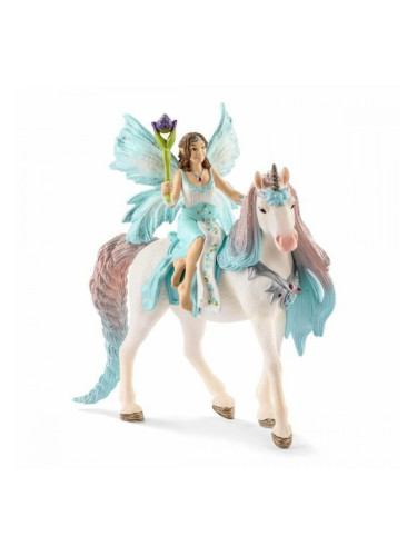 Фигурки на Герои Schleich Fée Eyela with princess unicorn Еднорог 3 Части