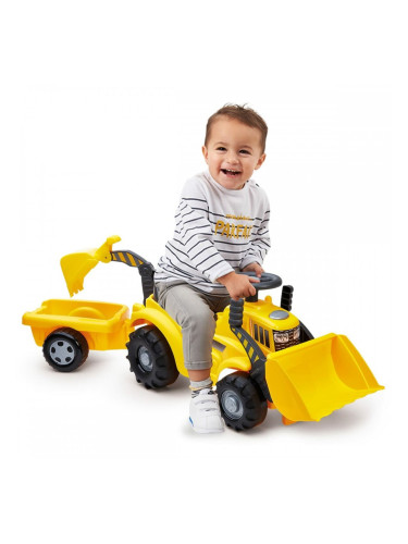 Обувки за Бягане Ecoiffier Carrier Жълт Трактор