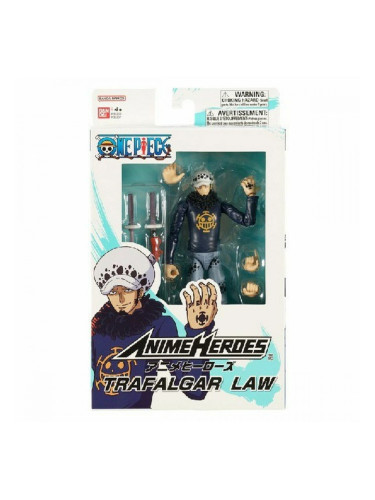 Фигурки на Герои One Piece Bandai Anime Heroes: Trafalgar Law 17 cm