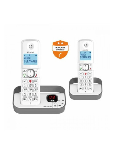 Стационарен телефон Alcatel F860 Сив