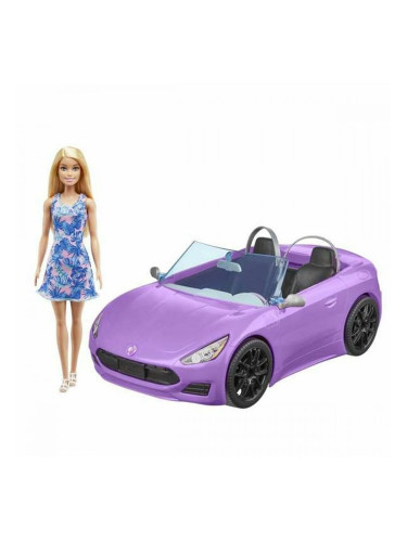 Кукла Barbie And Her Purple Convertible