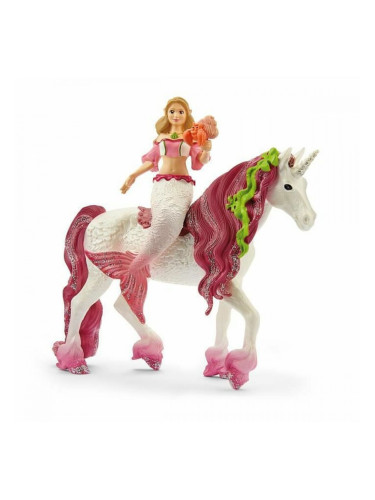 Еднорог Schleich Sirene Feya on sea unicorn 3 Части