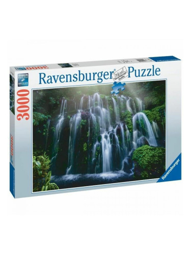 Пъзел Ravensburger Chutes d'eau, Bali  Paysage et nature 3000 Части