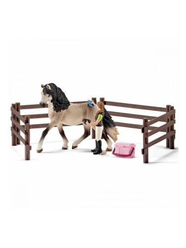 Playset Schleich Andalusian horses care kit