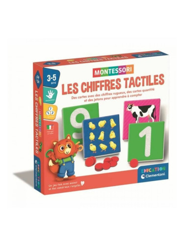 Образователна Игра Clementoni Les chiffres tactiles (FR)
