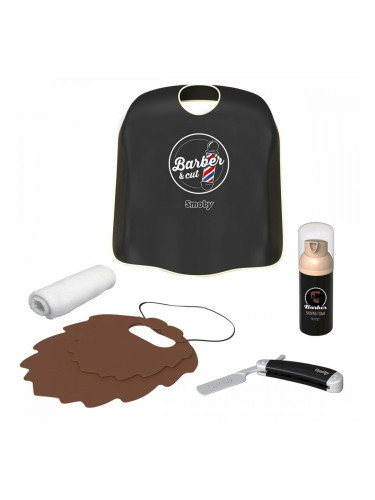 Комплект Smoby barber and cut Черен
