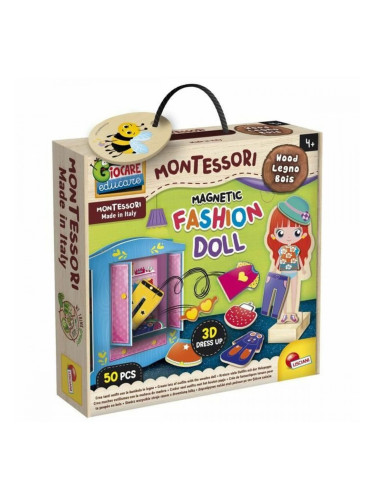 Образователна Игра Lisciani Giochi Magnetic Fashion Doll (FR)