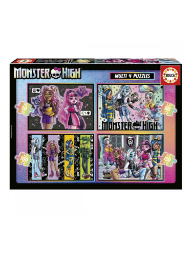 Пъзел Educa Monster High Multipuzzle