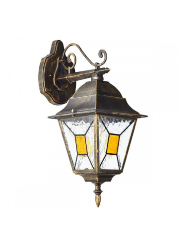 Стенна лампа Brilliant Janel Навън E27 Черен 60 W