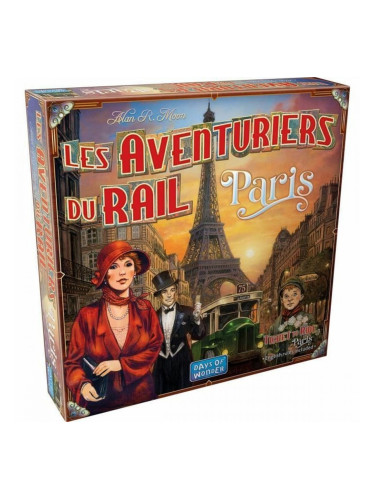 Настолна игра Asmodee Les Aventuriers du Rail - Paris (FR)