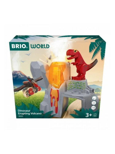 Фигурки на Герои Brio 36092 Dinosaur Erupting Volcano