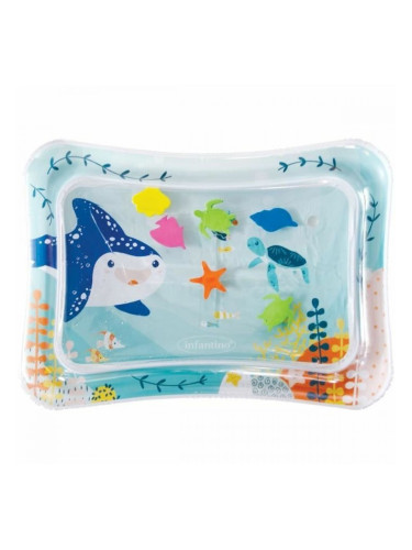 Надуваема Постелка за Игра с Вода за Бебе Infantino Многоцветен Океан