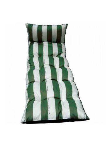 Възглавница за Шезлонг Jardin Prive Зелен 180 x 56 x 10 cm