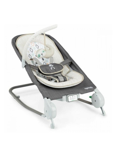 Бебешки Хамак Ingenuity Happy Belly Сив