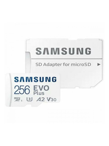 Mикро SD карта памет с адаптер Samsung EVO Plus 2023 256 GB