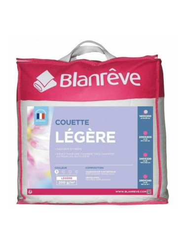 Пух Blanreve Бял 200 g/m² 140 x 200 cm