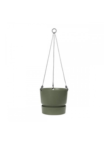Висяща саксия Elho Greenville Ø 23,9 x 20,3 cm Зелен