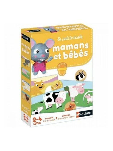 Настолна игра Nathan Moms and Babies (FR) Многоцветен (френски)