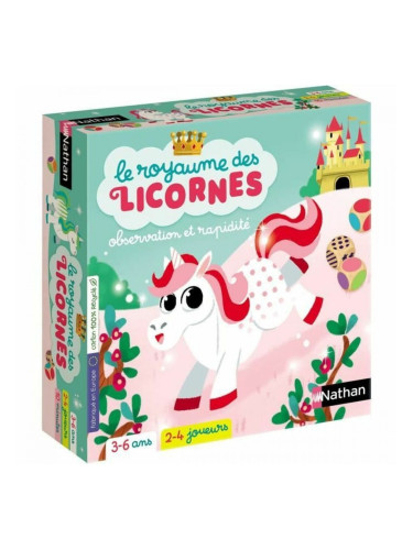 Настолна игра Nathan Le royaume des licornes (FR)