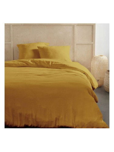 Комплект покривка за завивка TODAY Dream Жълт