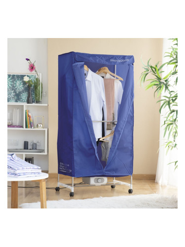 Преносима Електрическа Сушилня с 2 Височини Dupledry Blue InnovaGoods 1200 W