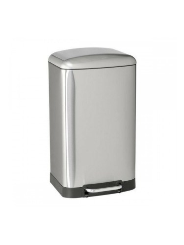 Кошче за Боклук с Педал Kitchen move GREENWICH Неръждаема стомана (40 L)