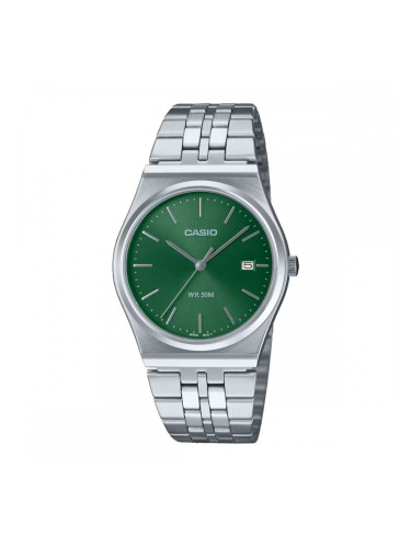 Мъжки часовник Casio MTP-B145D-3AVEF Зелен Сребрист (Ø 35 mm)